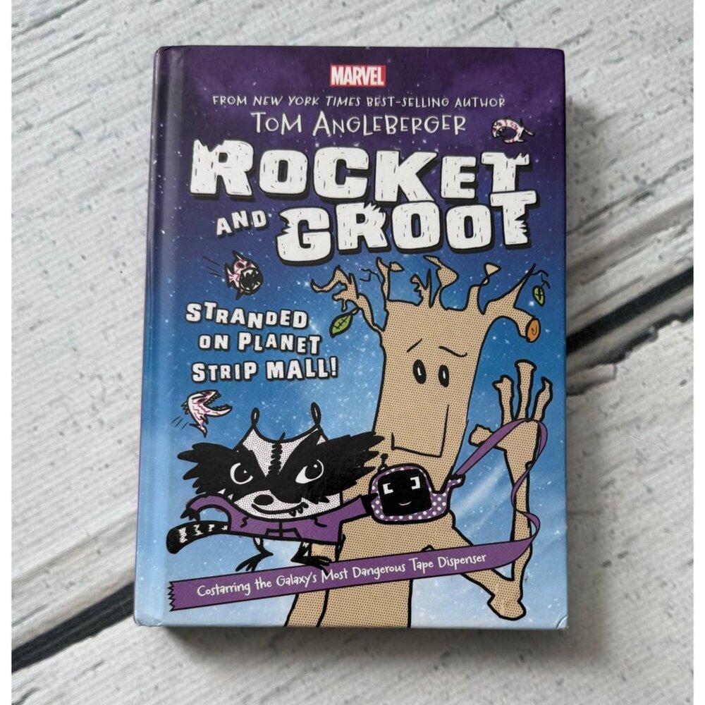 Rocket and Groot hardback book